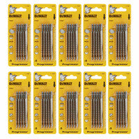 DeWalt DT2057-QZ T234X HCS Progressor Tooth Jigsaw Blades 91mm x 12 TPI (50 Pack)