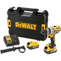 Druileálaí Gan Scuab DeWalt DCD991P2-GB 18V XR le 2 chadhnraí 5.0Ah
