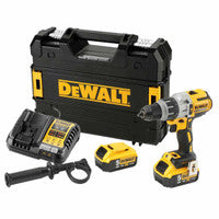 Druil Chomhcheangailte Gan Scuab DeWalt DCD996P2 18V XR le 2 chadhnraí 5.0Ah