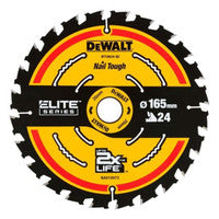 DeWalt  DT10400 Elite Circular Saw Blade 165mm 24T