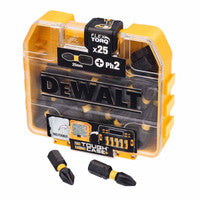 DeWalt DT70555T-QZ Extreme FLEXTORQ 25mm PH2 Impact Torsion Bit Set (25 Pieces)
