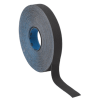 Sealey ER252580 Emery Roll Blue Twill 25mm x 25m 80Grit