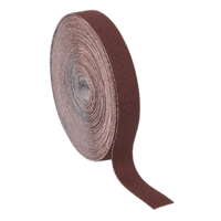 Sealey ERB2550120 Emery Roll Brown 25mm x 50m 120Grit
