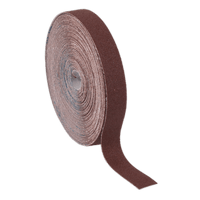 Sealey ERB255080 Emery Roll Brown 25mm x 50m 80Grit