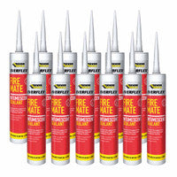 Everbuild Fire Mate Intumescent Sealant Grey 295ml (Pack of 12)