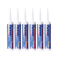 Everbuild FOREVERCLEAR Forever Silicone Clear 295ml (6 Pack)