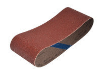 Faithfull FAIAB75457C Cloth Sanding Belt 457 x 75mm 60G (Pack of 3)