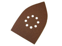 Faithfull FAIAOMULTIF Multi-Sander Sheets Hook & Loop Fine Grit (Pack 5)