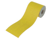 Faithfull FAIAR10120Y Aluminium Oxide Sanding Paper Roll Yellow 115mm x 10m 120G