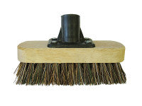 Faithfull FAIBRDECKSCR Deck Scrub Broom Head 175mm (7in) Threaded Socket