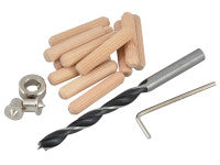Tacar Dowel Faithfull FAIDOWKIT10 Druil &amp; Pointí 10mm