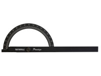 Faithfull FAIGAUGECNC Prestige Angle Gauge Black Aluminium 150 x 270mm