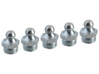 Faithfull AGN8425 Grease Nipple Straight M10 x 1.0 (Pack 5)