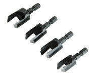 Faithfull FAIPLUGS4 Plug Cutter Set No.6-12 4pcs