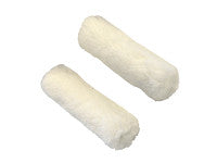 Faithfull FAIRMINI2M Medium Pile Mini Roller Refills 100mm (4in) Pack of 2