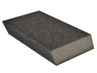 Faithfull 805536 Dual Angle Drywall Sanding Block Medium 80G