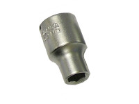 Faithfull FAISOC128 Hexagon Socket 1/2in Drive 8mm