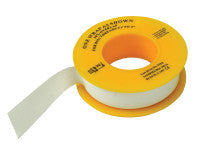 Faithfull FAITAPEPTGAS P.T.F.E Gas Tape 12mm x 5m White (10 Pack)