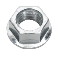 Sealey FN10 Flange Nut Serrated M10 Zinc DIN 6923 Pack of 100