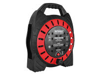 Faithfull Power Plus FPPCR20MSE Semi Enclosed Cable Reel 240V 20M 13A 4G