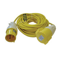 Faithfull Trailing Lead 110V 14M 32A 2.5mm Cable