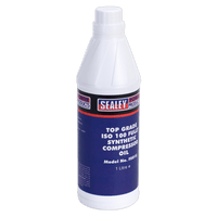 Sealey FSO1S Compressor Oil Fully Synthetic 1ltr