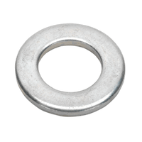 Sealey FWA1630 Flat Washer M16 x 30mm Form A Zinc DIN 125 Pack of 50