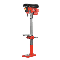 Sealey GDM160F Pillar Drill Floor 16-Speed 1580mm Height 550W/230V