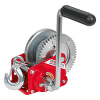 Sealey GWC1200B Geared Hand Winch with Brake & Cable 540kg Capacity