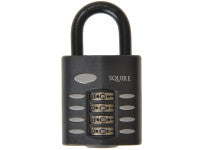 Henry Squire HSQCP40 CP40 Combination Padlock 4-Wheel 40mm