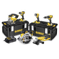 DeWalt DCK691M3 18V XR Cordless 6pc Kit with 3x 4.0Ah Batteries