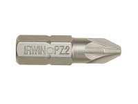 IRWIN Screwdriver Bits Pozi PZ2 25mm Pack of 2