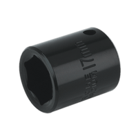 Sealey IS3817 Impact Socket 17mm 3/8"Sq Drive