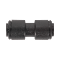 Sealey JGCS6 Straight Coupling 6mm Pack of 5 (John Guest Speedfit - PM0406E)