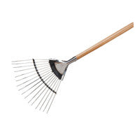 Kent & Stowe K/S70100741 Stainless Steel Garden Life Lawn & Leaf Rake FSC
