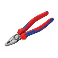 Knipex 03 02 180 Combination Pliers Multi-Component Grip 180mm (7")