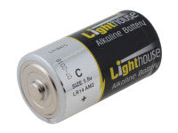 Lighthouse L/HBATC C LR14 Alkaline Batteries 6200 mAh (Pack 2)