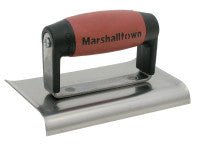 Marshalltown M136D Cement Edger Curved End Durasoft Handle 6in x 3in