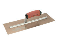Marshalltown MPB145GSD Gold Stainless Steel Pre-Worn Plasterers Trowel DuraSoft
