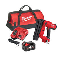 Gunna Tairní Díreach Dara Socrú Breosla Milwaukee M18FN18GS-401X 18V le Ceallraí 1x 4.0Ah