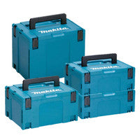 Makita MAKPAC 4-Piece Case Set with 2x Type 2 Cases,  1x Type 3 Case & 1x Type 4 Case