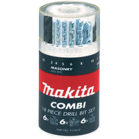 Makita P-23818 18 Piece Mixed Drill Bit Set
