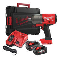 Milwaukee M18ONEFHIWF34-402X 18V Fuel 3/4" Brushless One-Key Impact Wrench with 2x 4.0Ah Batteries