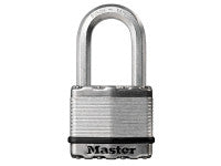 Glas Crochta Cruach Lannaithe Sármhaith Master Lock MLKM15LF 64mm - Geimhle 38mm