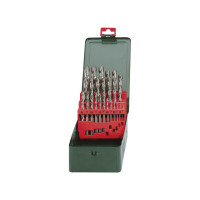 Metabo MPT627154 HSS-G Drill Bit Set 25 Piece