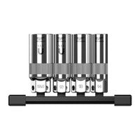 Tacar Soicéad Breiseán Spréiche Tiomáinte 3/8" Milwaukee 4932498383 (4 phíosa)