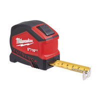 Téip Thomhas Uathghlasála Milwaukee 4932464665 5m/16ft (Leithead 25mm)