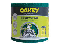 Rolla Gainimh Oakey OAK63918 Liberty Green 115mm x 5m Meánach 80G