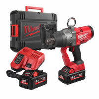Milwaukee M18ONEFHIWF1-802X 18V Fuel One-Key 1" High Torque Impact Wrench with 2x 8.0Ah Batteries