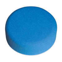 Sealey PTCCHV150B Buffing & Polishing Foam Head Hook & Loop 150 x 50mm Blue/Medium